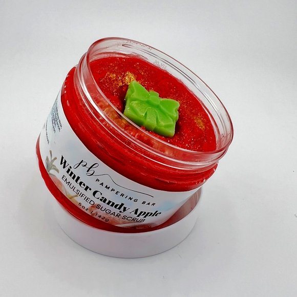Winter Candy Apple Emulsified Sugar Scrub - Picture 1 of 5
